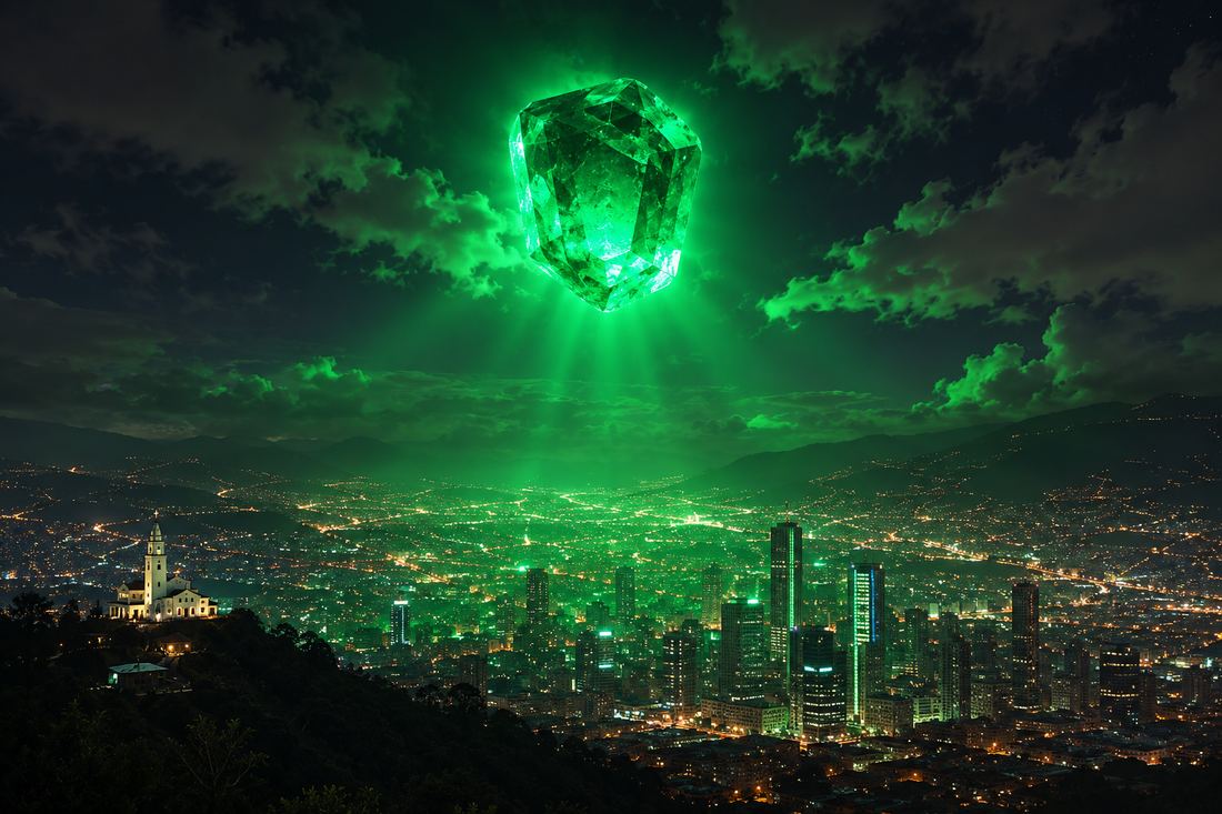Emerald City — key art, Medell&iacute;n