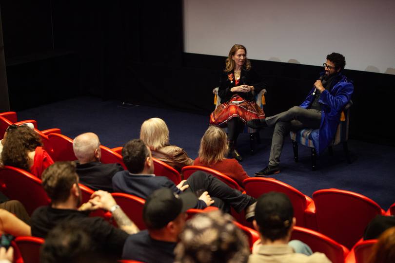Post-screening conversation with the audience — Lonely Fans global screening tour